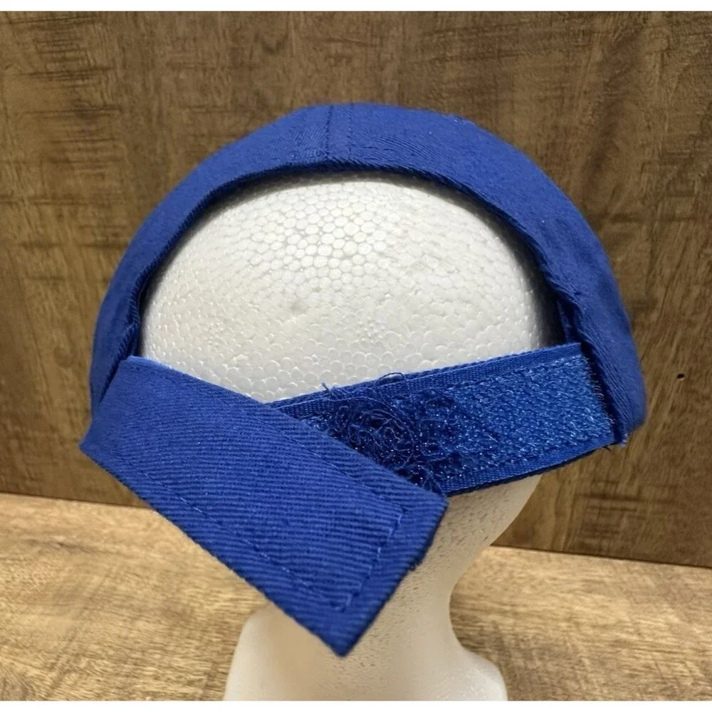 Corona men baseball hat cap in royal blue with embroidered logo adjustable strap